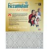 Accumulair Pleated Air Filter, 21" x 23" x 1", 4 Pack FB21X23A_4